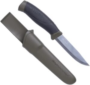 Couteau Mora Companion MG Noir/Kaki...