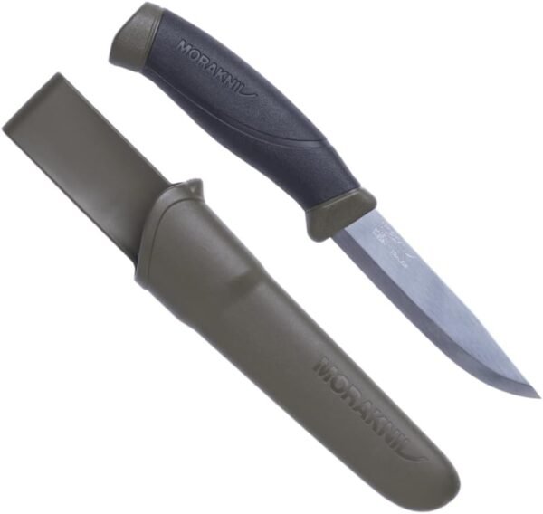 Couteau Mora Companion MG Noir/Kaki...