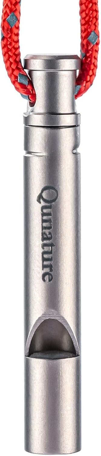 Sifflet de survie en titane 120 dB pour randonnée camping chasse escalade
