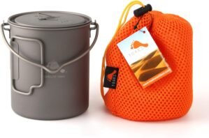TOAKS Pot en titane 750 ml avec ans...