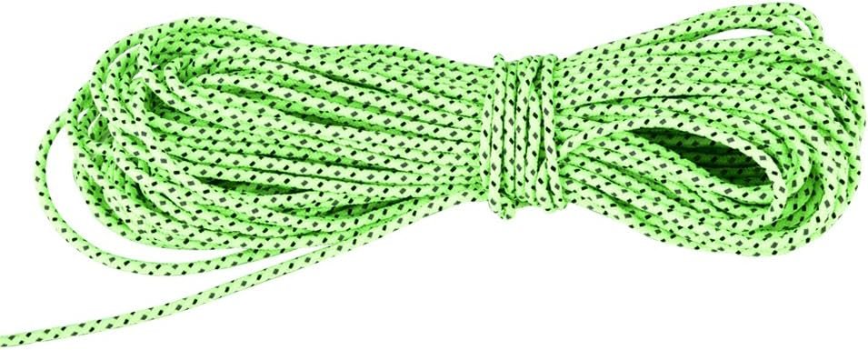 2 mm Paracord Leuchtend, Tente de Corde Réfléchissante, 20 m Tente de Cam Extérieure Auvent Réfléchissant Guyline Corde Guy Line Cord – Image 9