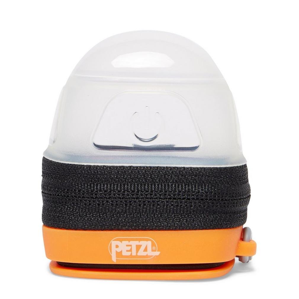 PETZL Lampe Frontale E+Lite 30 Lumens & Noctilight - Étui de Protection et de Transport pour Lampes Frontales (Tikkid, Tikkina, Tikka, Zipka, Actik, Actik Core, Swift RL) Noir/Orange – Image 4