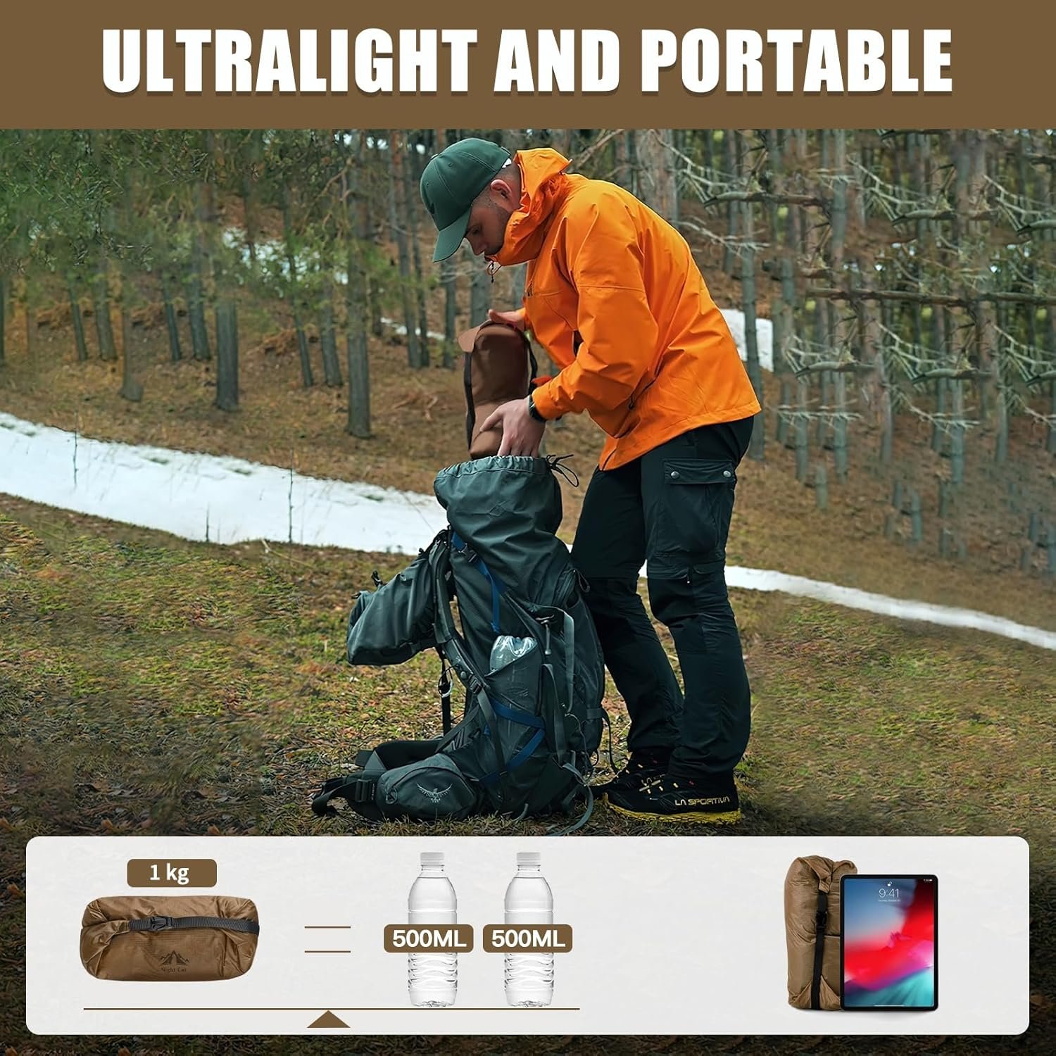 Tente Ultra Légère Night Cat 1 Personne – Image 2