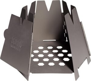 Vargo Poêle à bois hexagonal Poê...