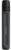 Paille de filtre à eau personnelle LifeStraw Peak Series pour la filtration, l&rsquo;urgence, la survie et l&rsquo;hydratation ultralégère ; Sans BPA, gris montagne foncé (gris)
