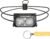 Nitecore NU25 MCT Lampe frontale ultra légère 400 lumens avec plusieurs températures de couleur pour l&rsquo;extérieur, rechargeable par USB-C, lampe frontale avec sangle ultra légère (sangle avant