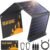 Panneau solaire, chargeur solaire portable 30 W (USB-C/USB/DC) 18 V/3,6 A, charge rapide, compatible téléphone, centrale électrique, 24 % d&rsquo;efficacité IPX4 étanche pour le camping et l&rsquo;extérieur